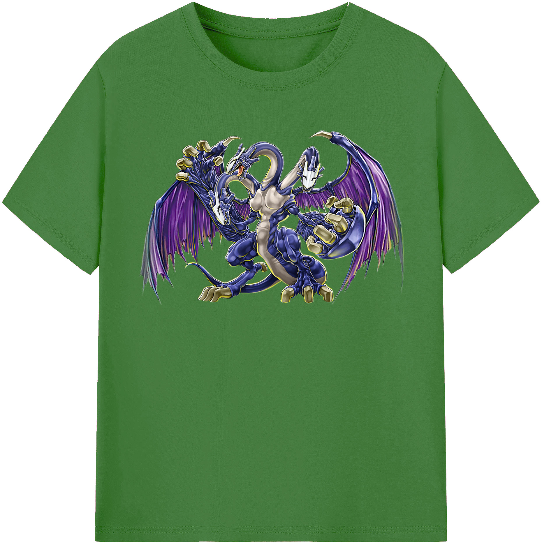 （画像用） 遊☆戯☆王 Yu-Gi-Oh! レディースカジュアルプリントTシャツ（綿100％）